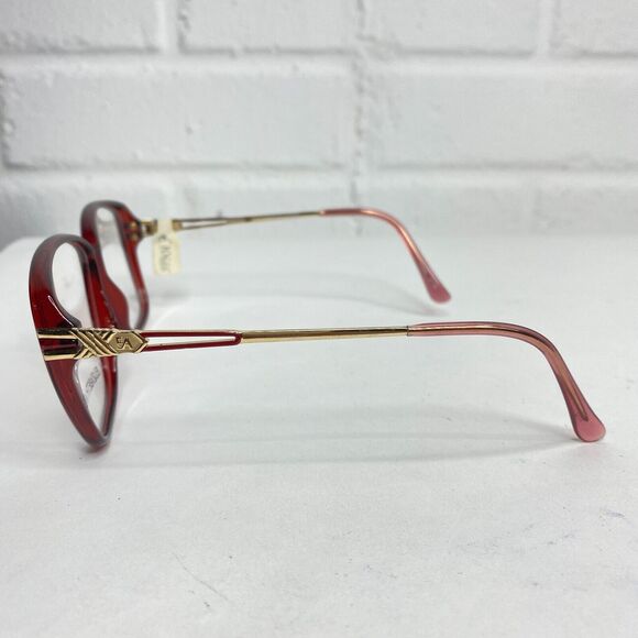 Elizabeth Arden EA-615-3 Red Square Full Rim Eyeglasses Frames A3 H2057 - Picture 3 of 9